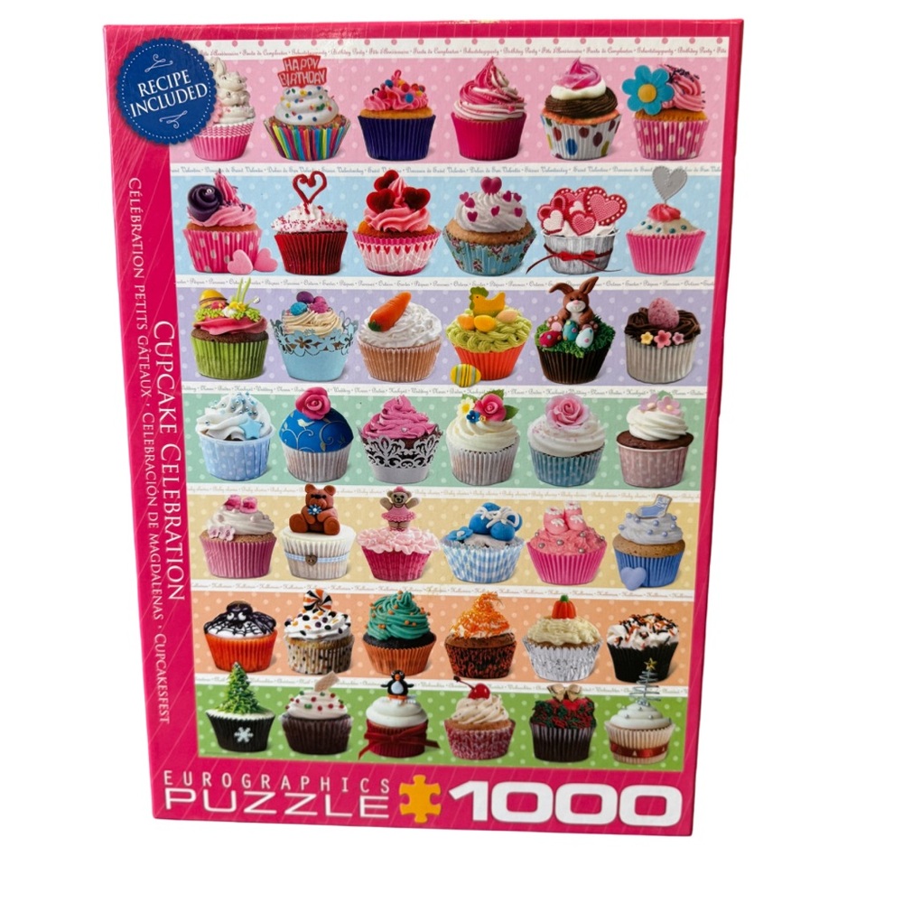 1000 Piece Puzzle Cupcake Celebration